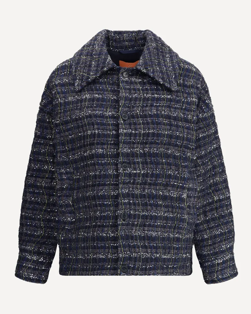 Missoni Giacca wave pattern Female Blue