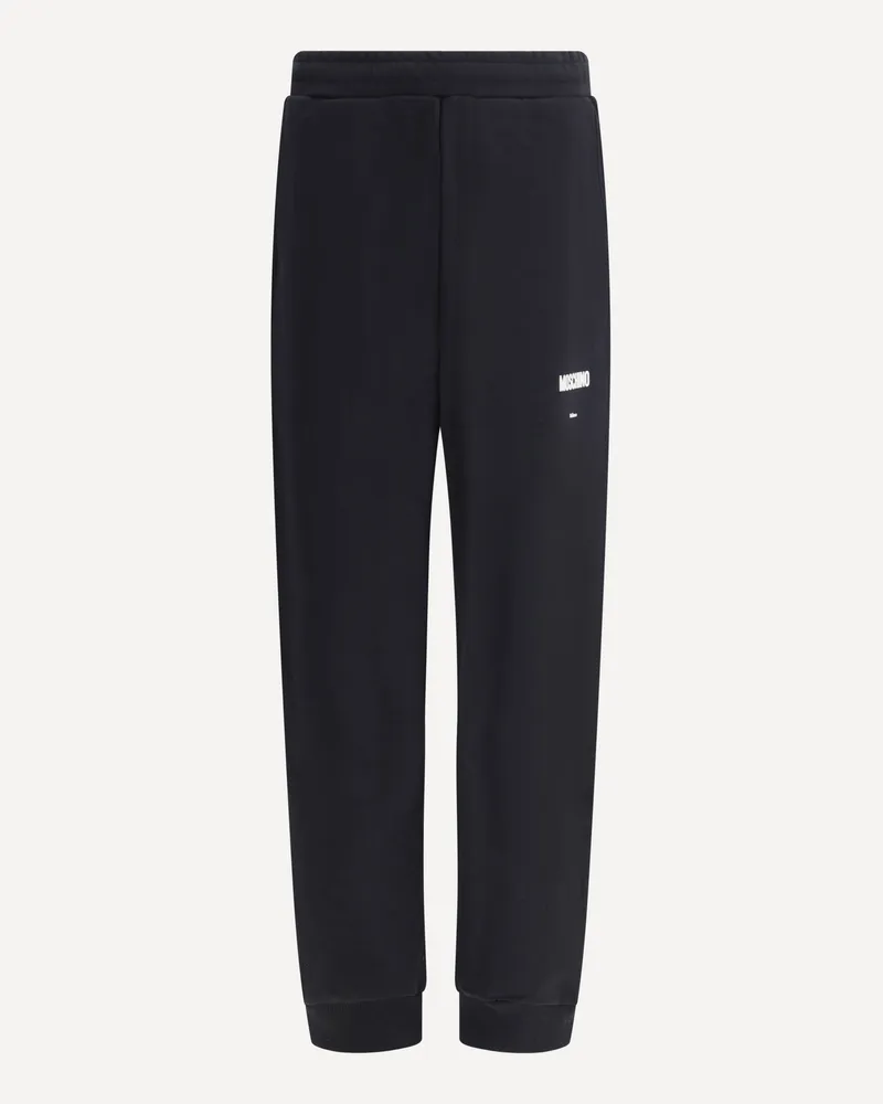 Moschino Logo Sweatpants Male Black