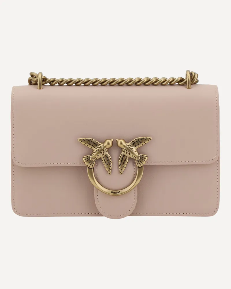 Pinko Love One Mini Shoulder Bag Female Pink