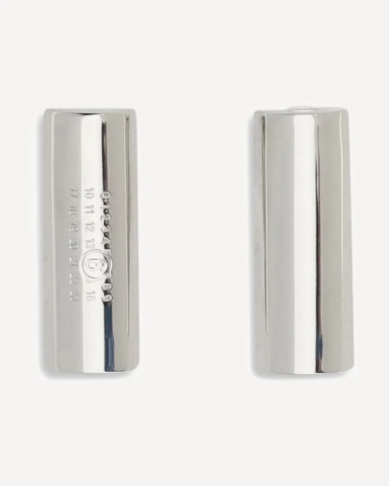 Maison Margiela Silver Earrings Female Silver