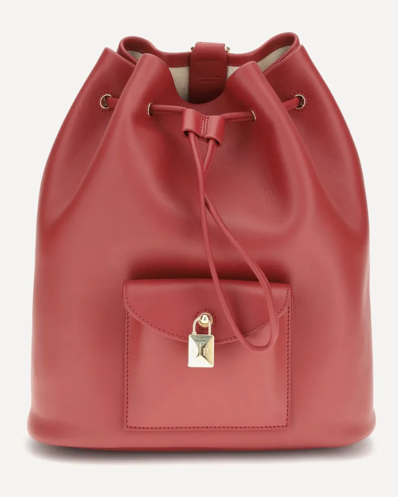 Loro Piana Extra Drawstring L27 Backpack Female Pink