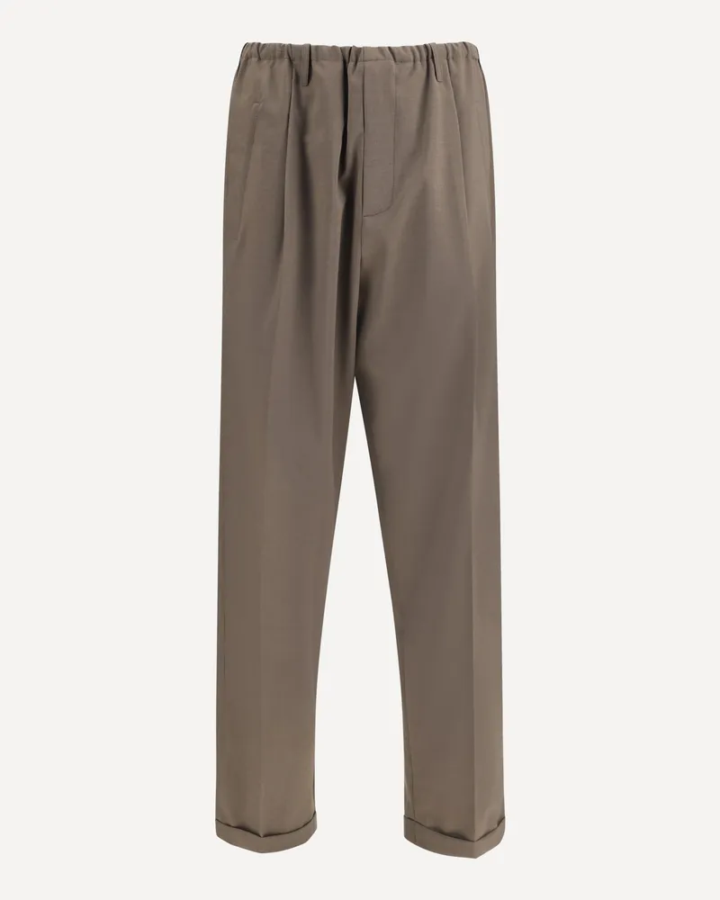 Magliano Baggy elastic Pants Male Brown