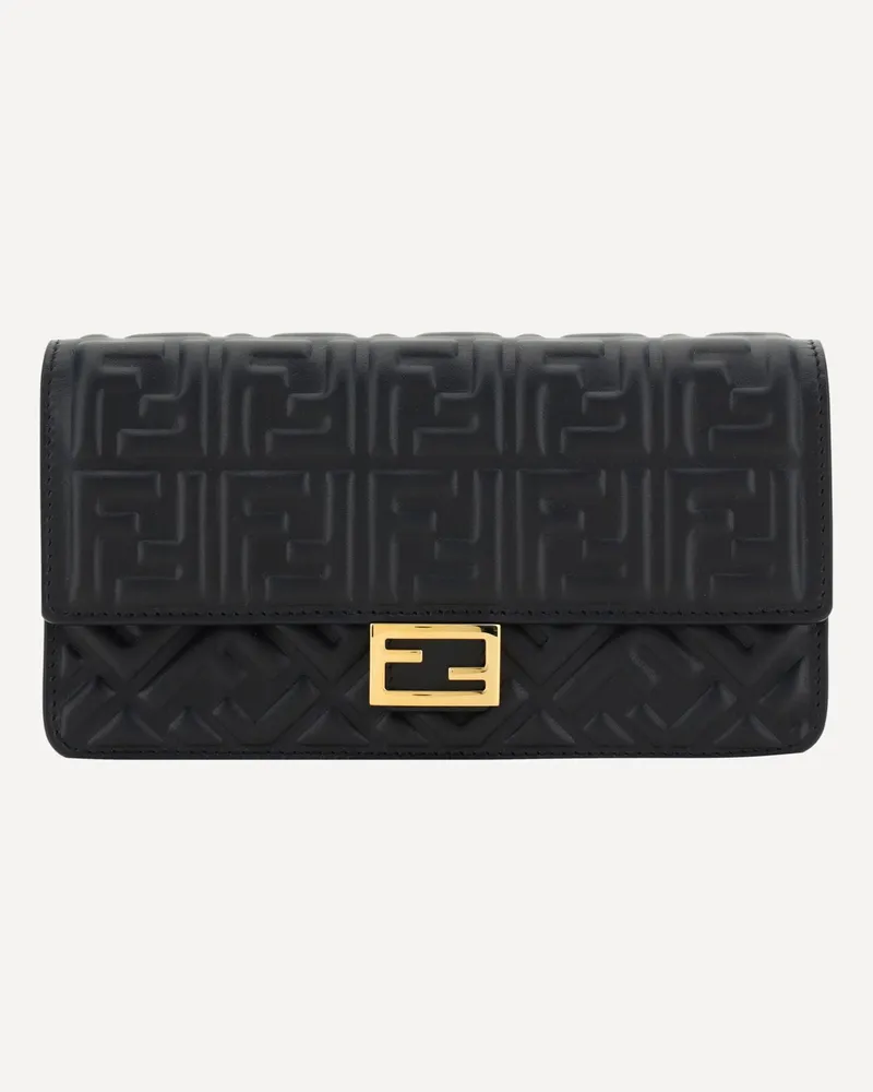 Fendi Matisse Chain Wallet Female Black