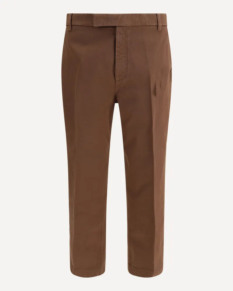 Thom Browne Cotton Pants Male Brown