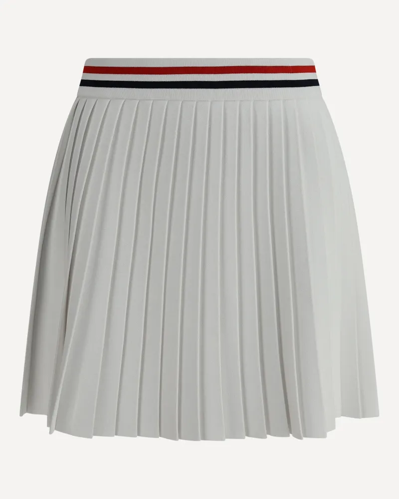 Thom Browne Pleated Miniskirt Female White