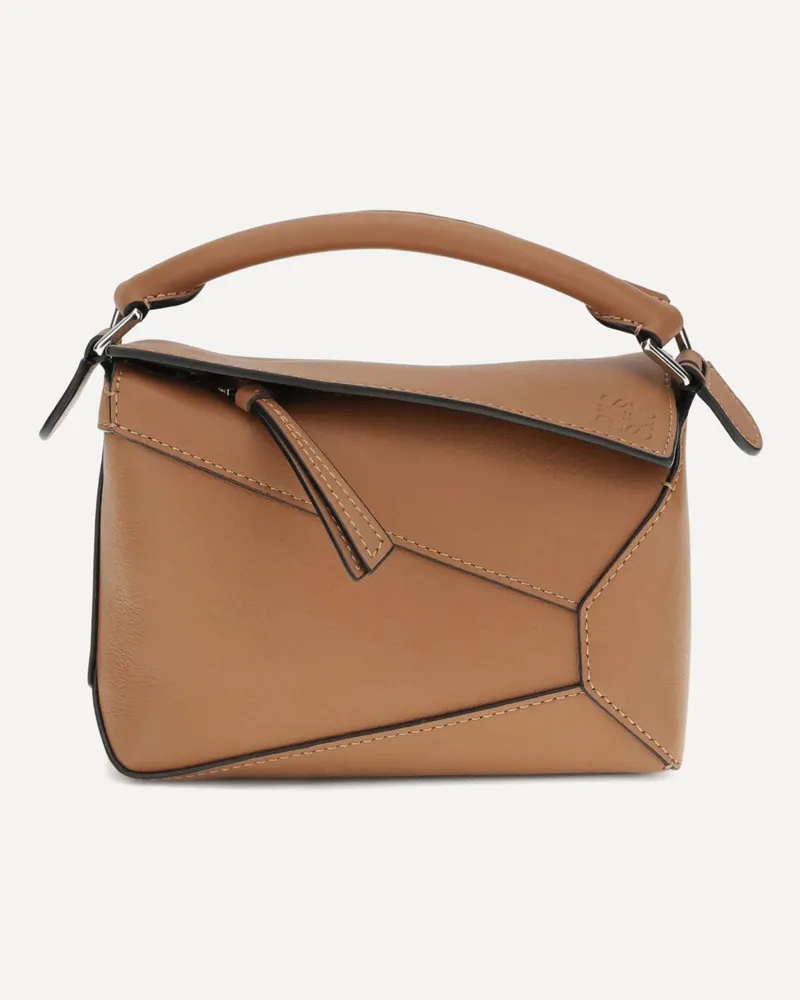 Loewe Puzzle Edge mini Handbag Female Brown