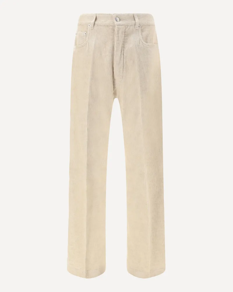 Rick Owens Refined corduroy Geth Pants Male Beige