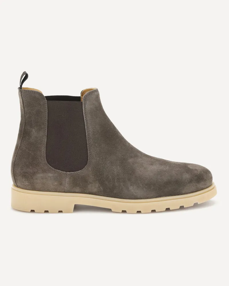 Kiton Chelsea Ankle Boots Male Brown