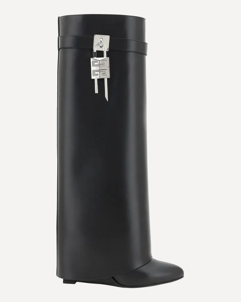 Givenchy Shark Lock Boots Female Black