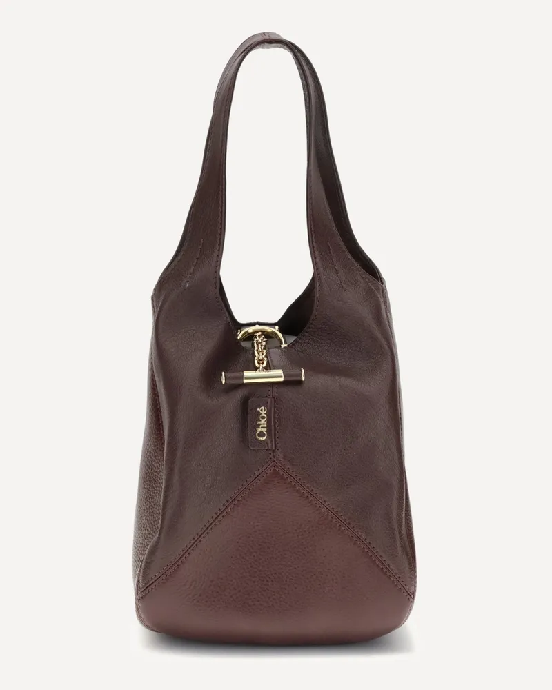 Chloé Small Balloon Shoulder Bag Female Brown