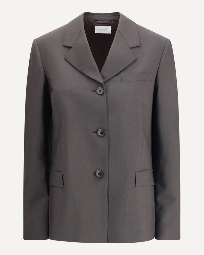 The Row Faelan Jacket Female Brown