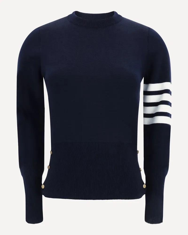 Thom Browne Virgin wool Sweater Female Blue