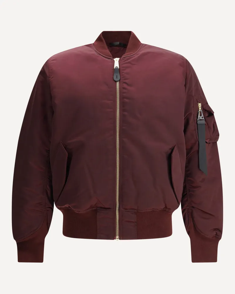 Alpha Industries MA-1 3M Flight Jacket Male Bordeaux