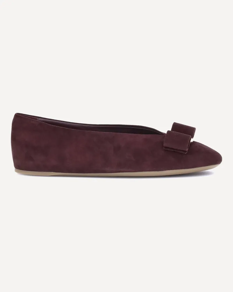 Ferragamo Vara bow Ballerinas Female Bordeaux