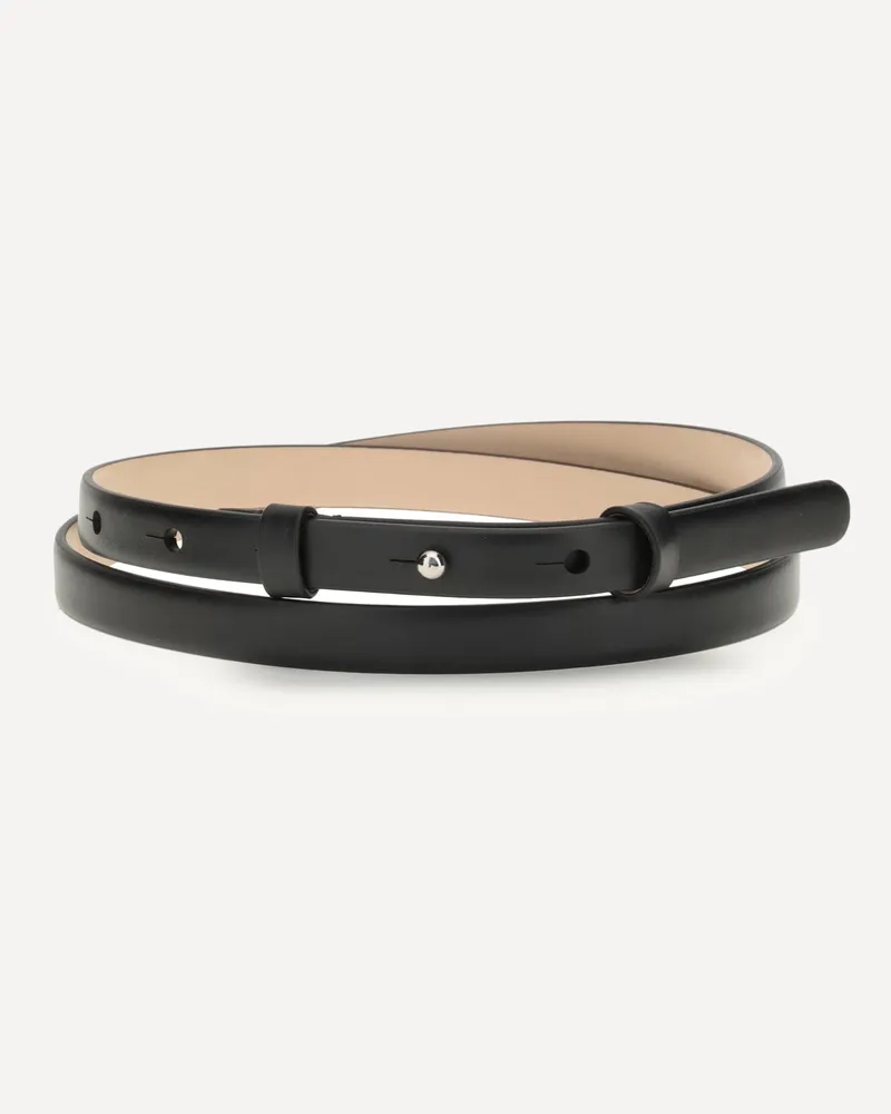 Sa Su Phi Leather Belt Female Black