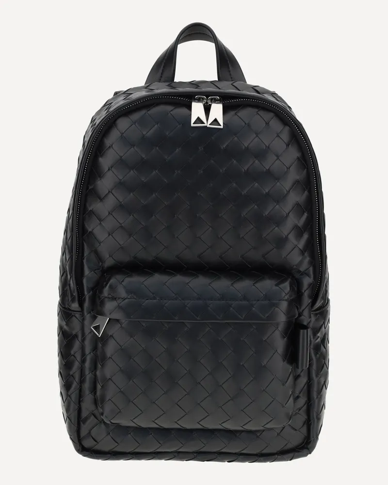 Bottega Veneta Intrecciato Backpack Male Black