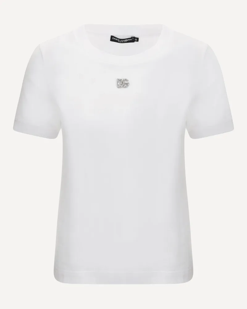 Dolce & Gabbana Logo T-Shirt Female White
