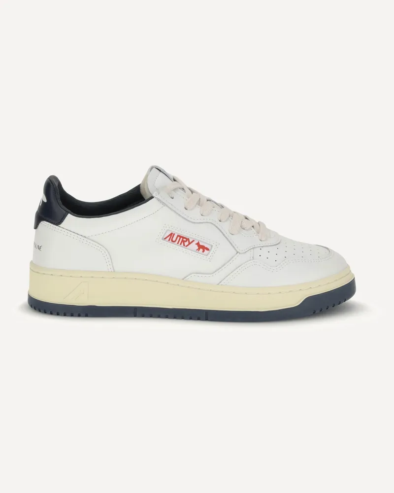 AUTRY Medalis Sneakers by Autry X Maison Kitsuné Male White