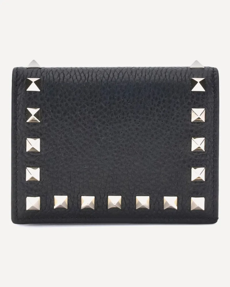 Valentino Garavani Rockstud leather Wallet Female Black