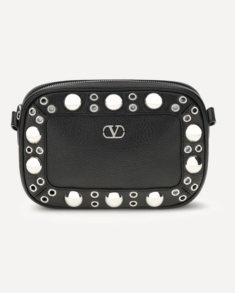 Valentino Garavani Nellcôte Shoulder Bag Male Black