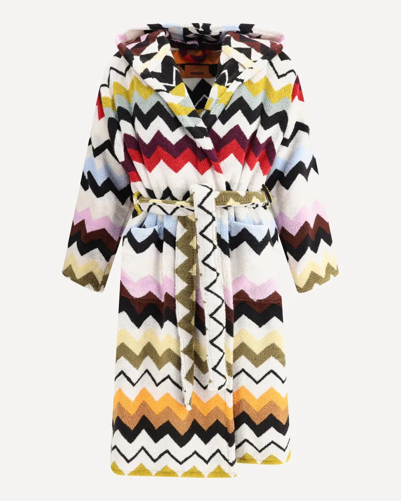 Missoni Murrina hooded Bathrobe unisex Multicolour