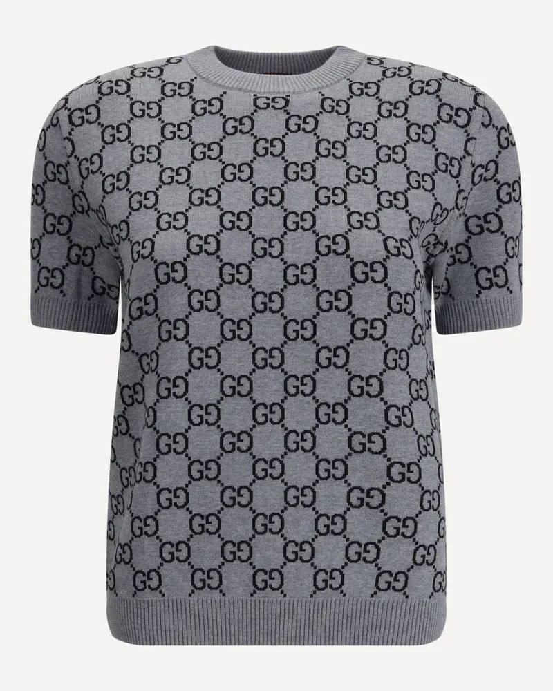Gucci Short-sleeve Sweater Female Grey