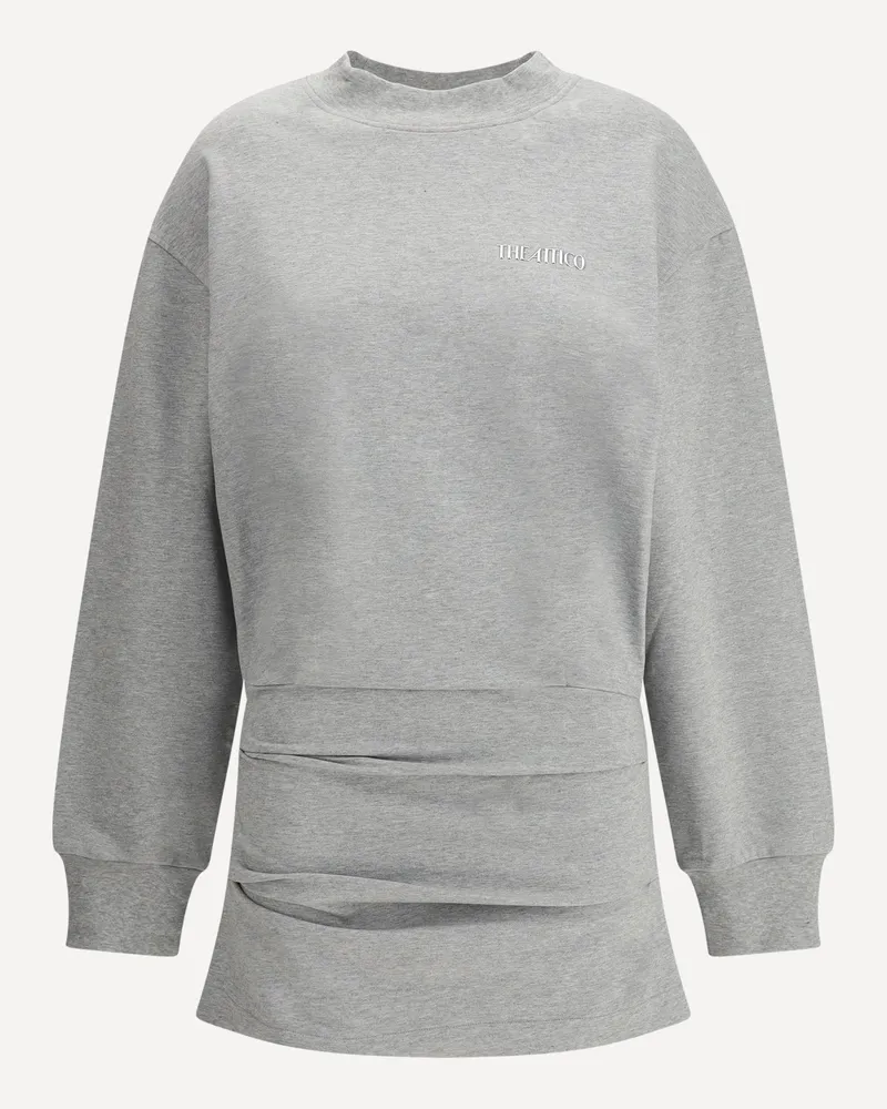 ATTICO Mini cotton Dress Female Grey