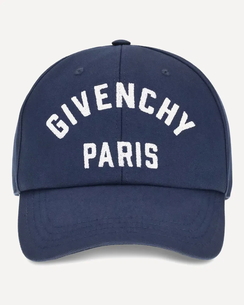 Givenchy Logo Baseball Hat Male Blue