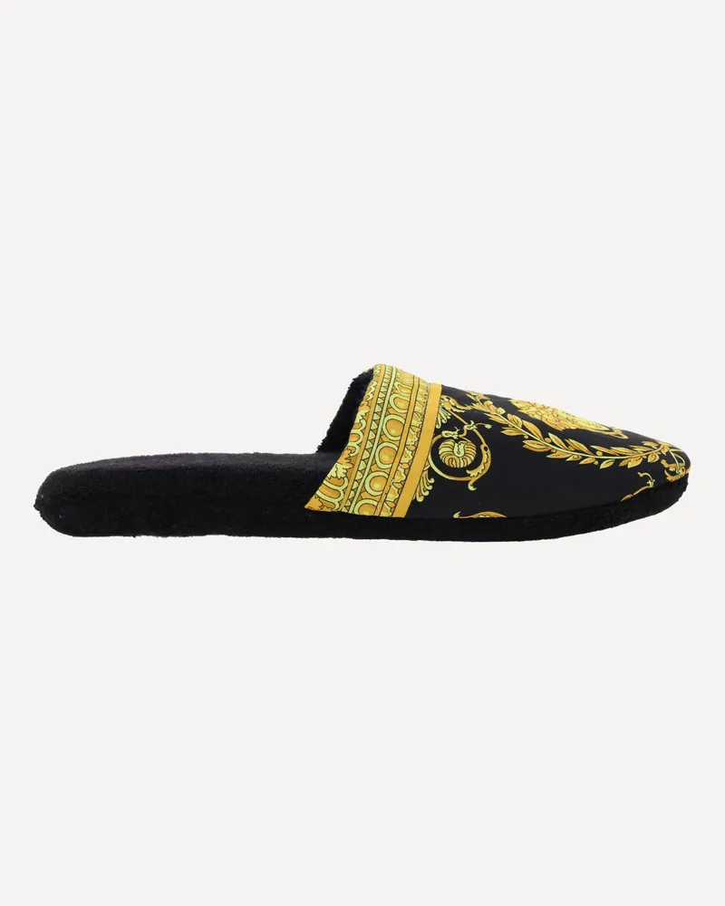 Versace Medusa Slippers unisex Black