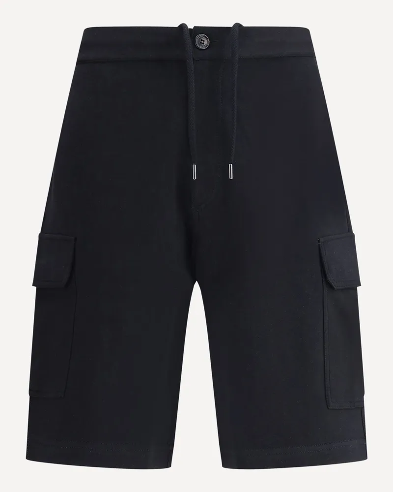 Brunello Cucinelli Cargo bermuda Shorts Male Black