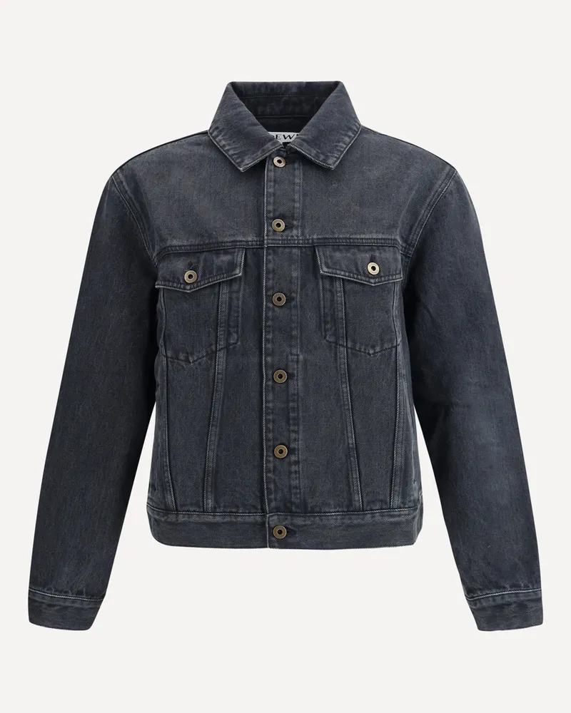 Loewe Anagram denim Jacket Male Black