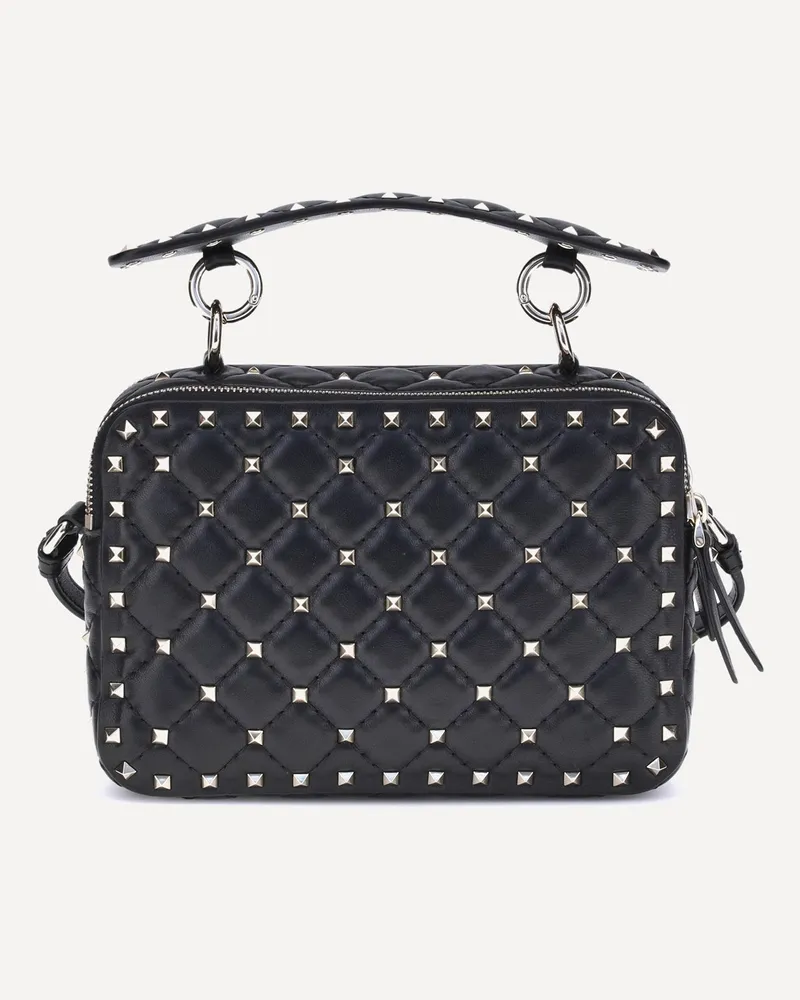 Valentino Garavani Rockstud Spike Shoulder Bag Female Black