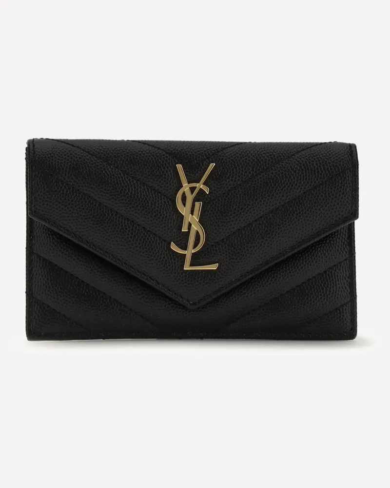 Saint Laurent Card Holder Female Black