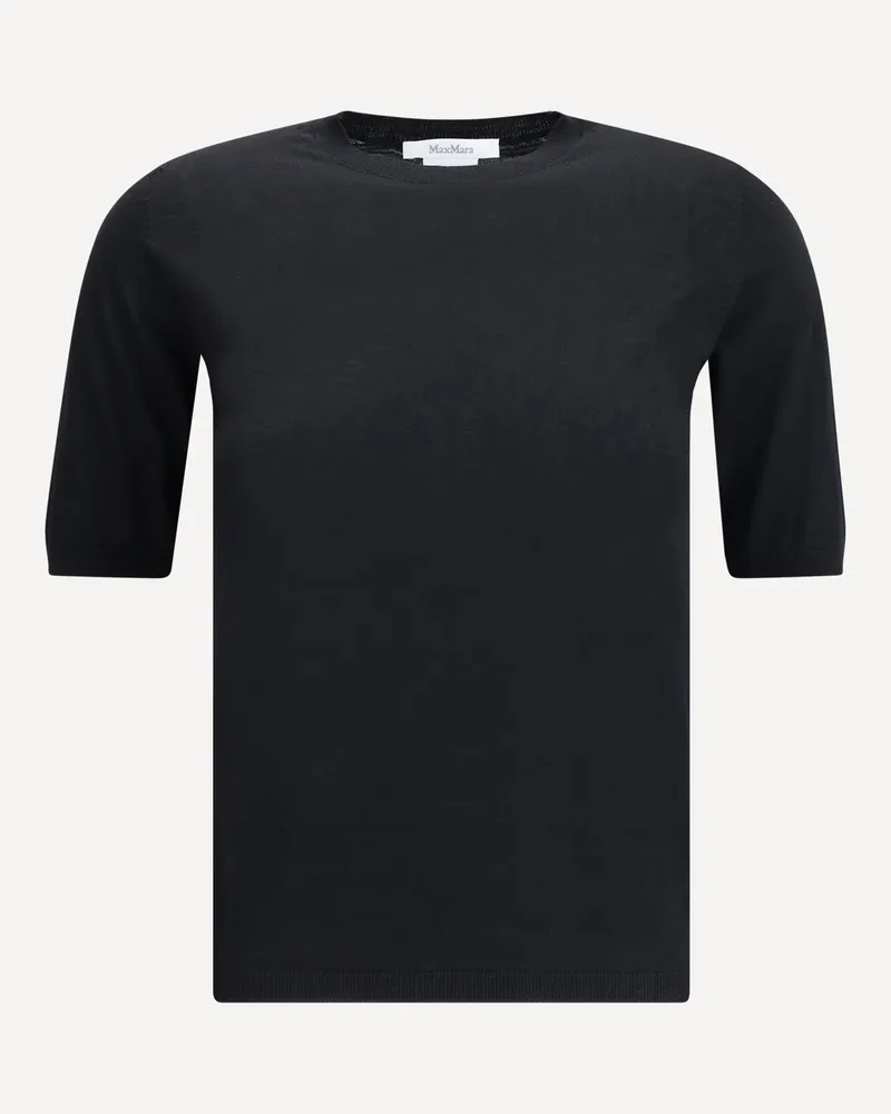 Max Mara Gerico Knit Top Female Black