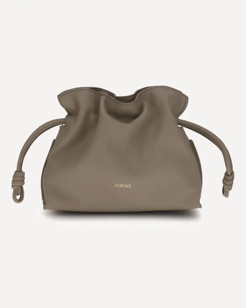 Loewe Flamenco mini Pouch Bag Female Beige