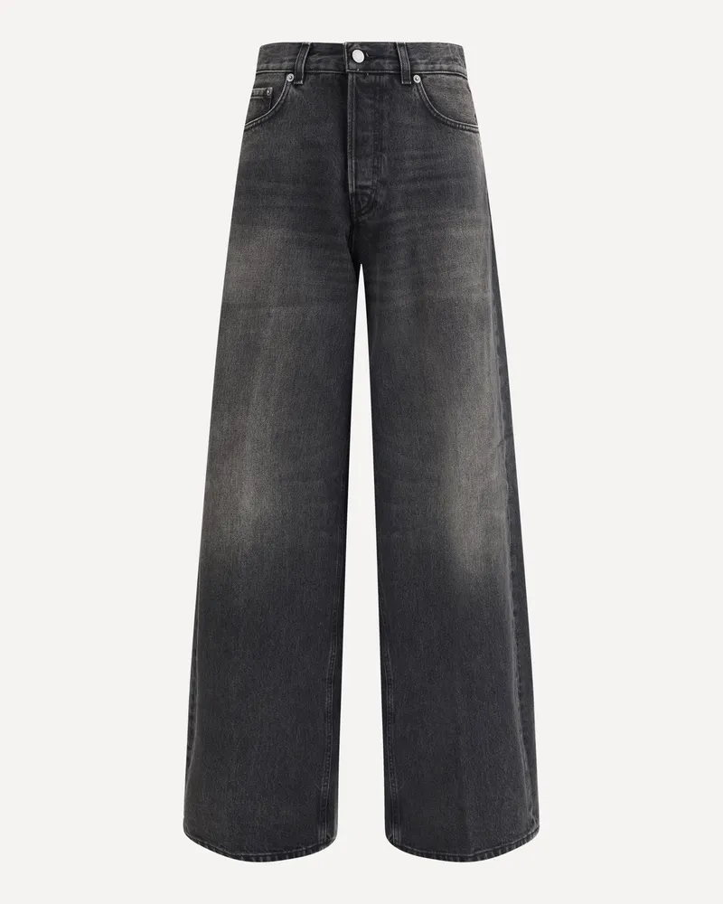 Haikure Baggy Jeans Female Black