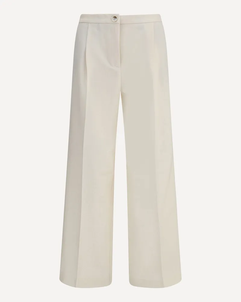 CRUNA Wide-leg Pants Female Cream