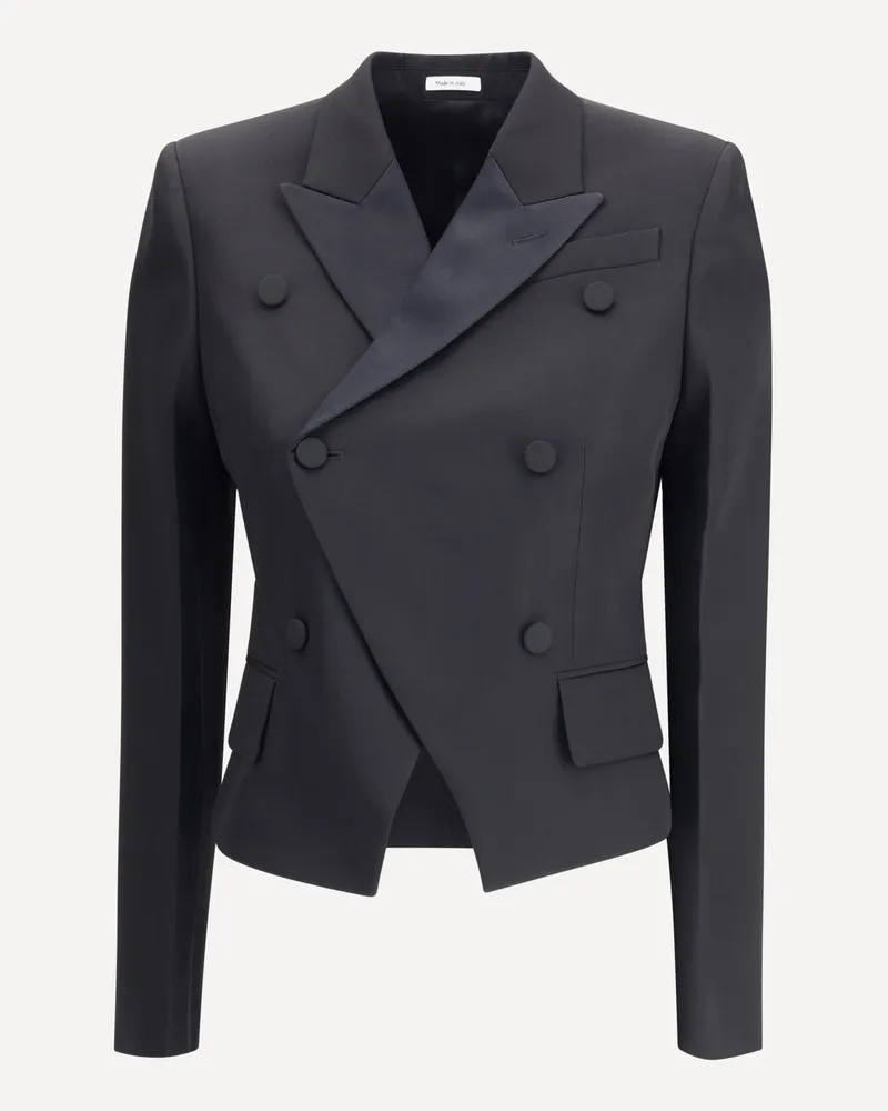 Alexander McQueen Double-breasted Blazer Female Black