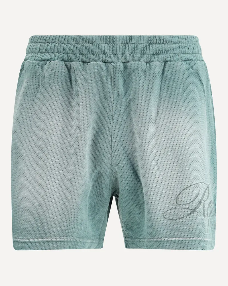 REPRESENT Owners Club Script Mesh Shorts Male Green