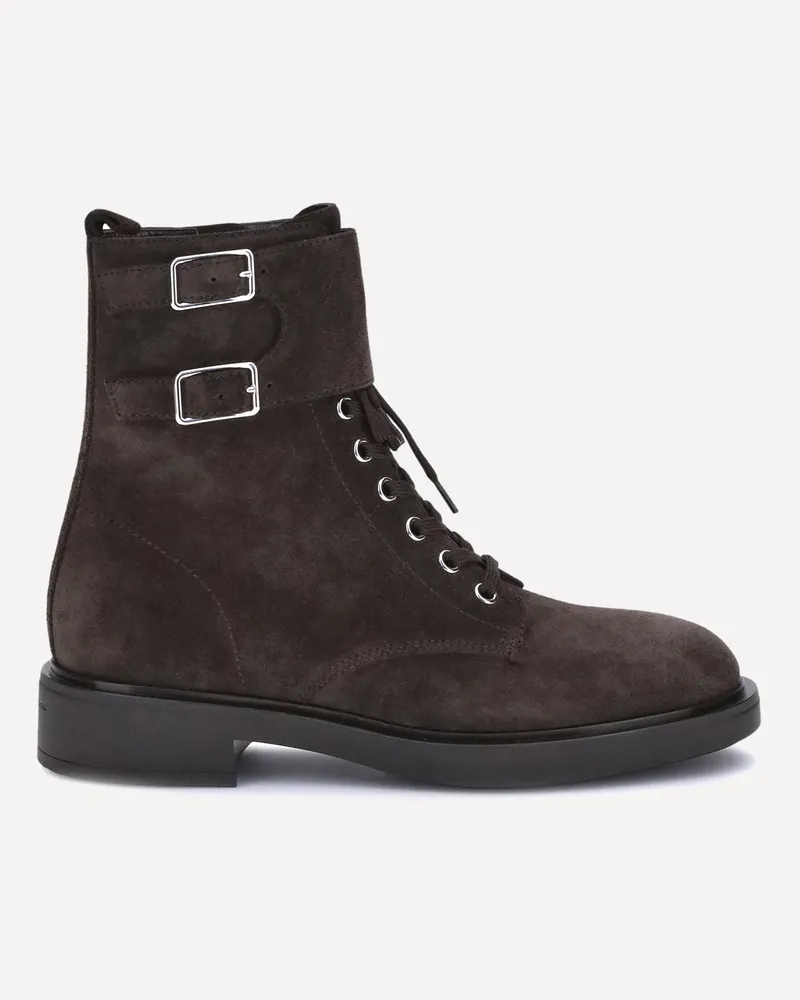 Gianvito Rossi Laced Ankle Boots Female Black