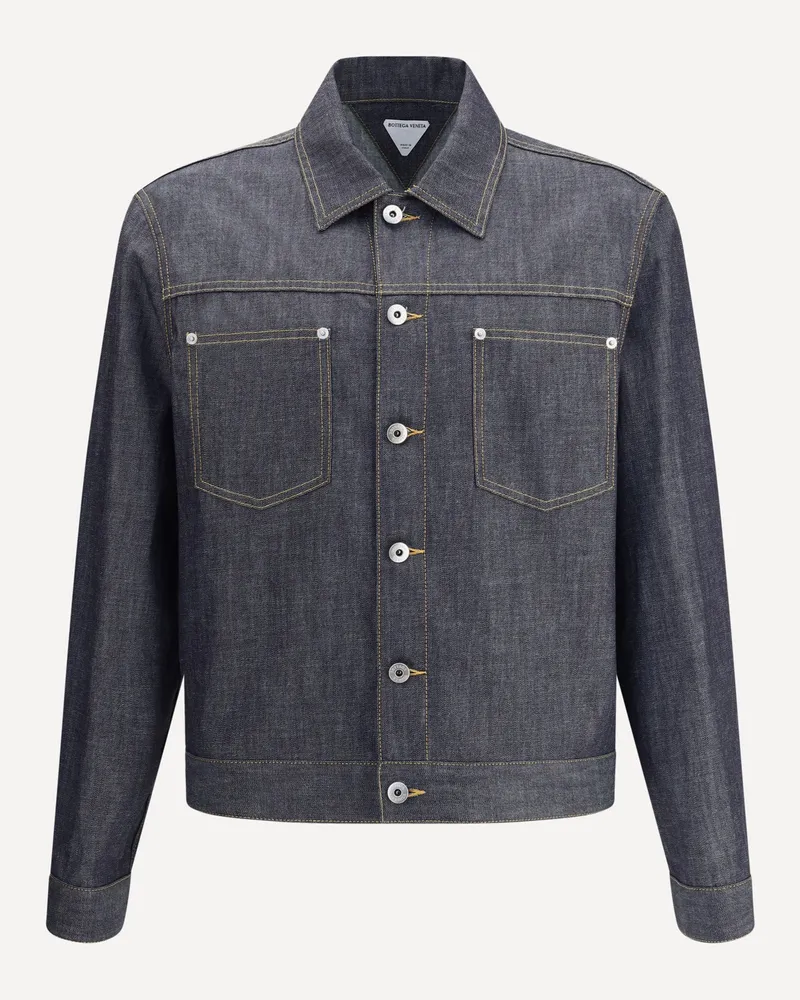 Bottega Veneta Denim Jacket Male Blue