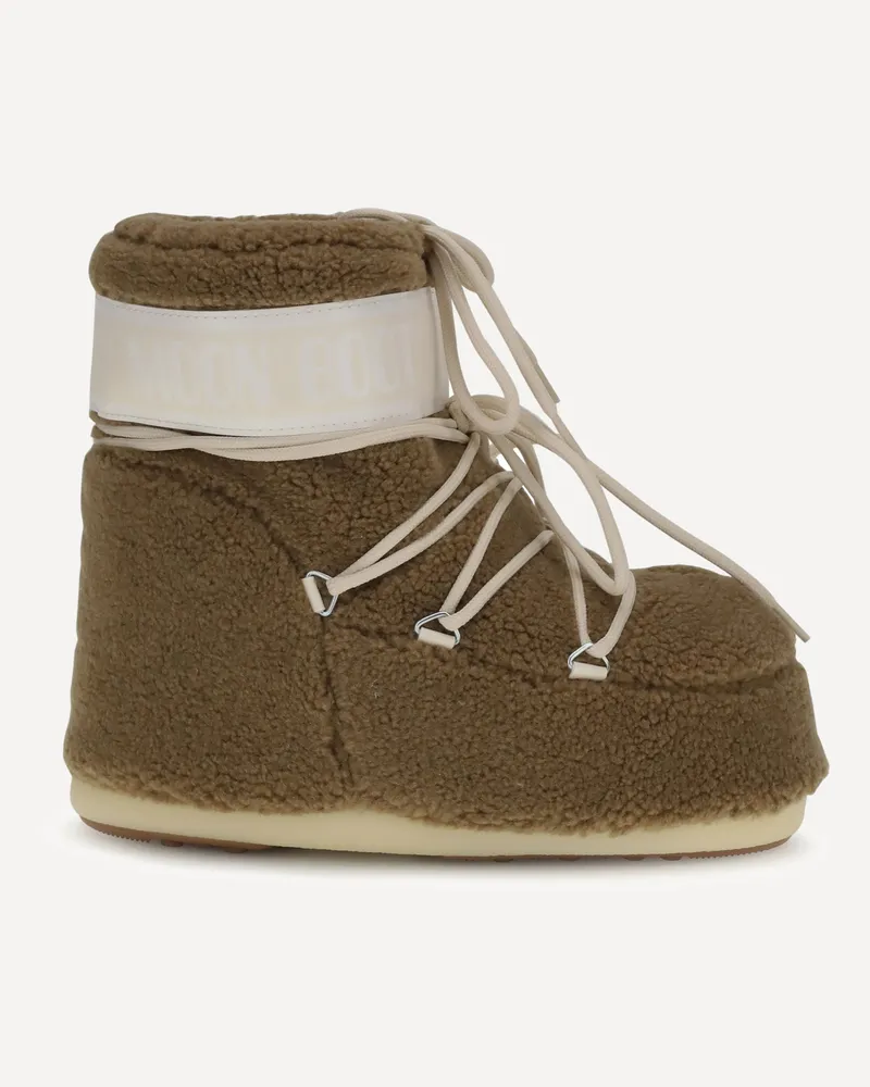 Moon Boot Low Icon Boots Female Brown