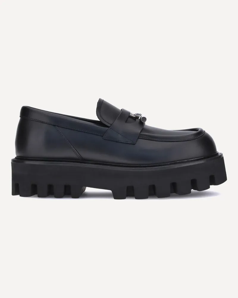 Alexander McQueen Parachute Loafers Male Black