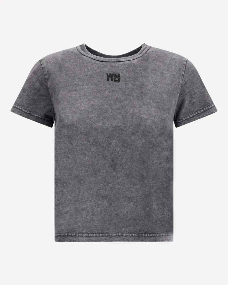 Alexander Wang Logoed T-Shirt Female Grey