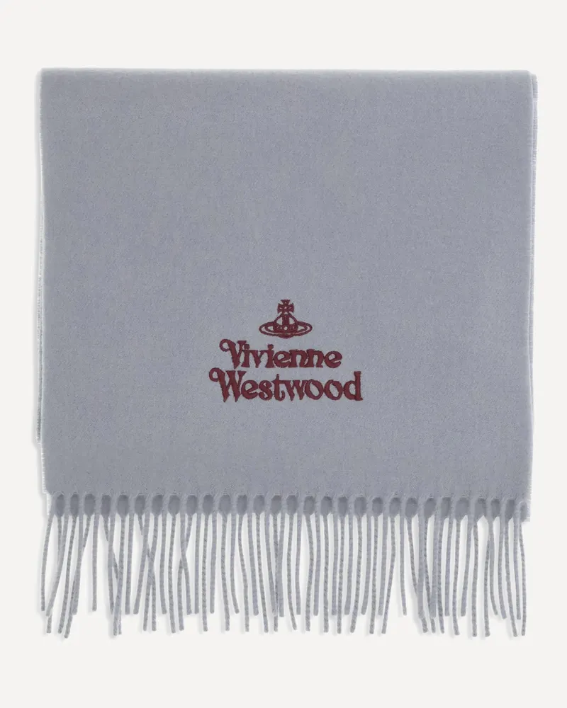 Vivienne Westwood Wool Scarf Female Grey
