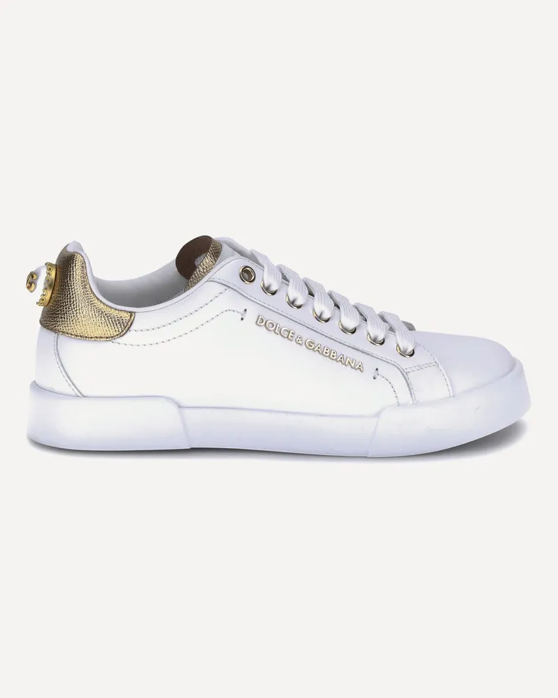 Dolce & Gabbana Portofino Sneakers Female White