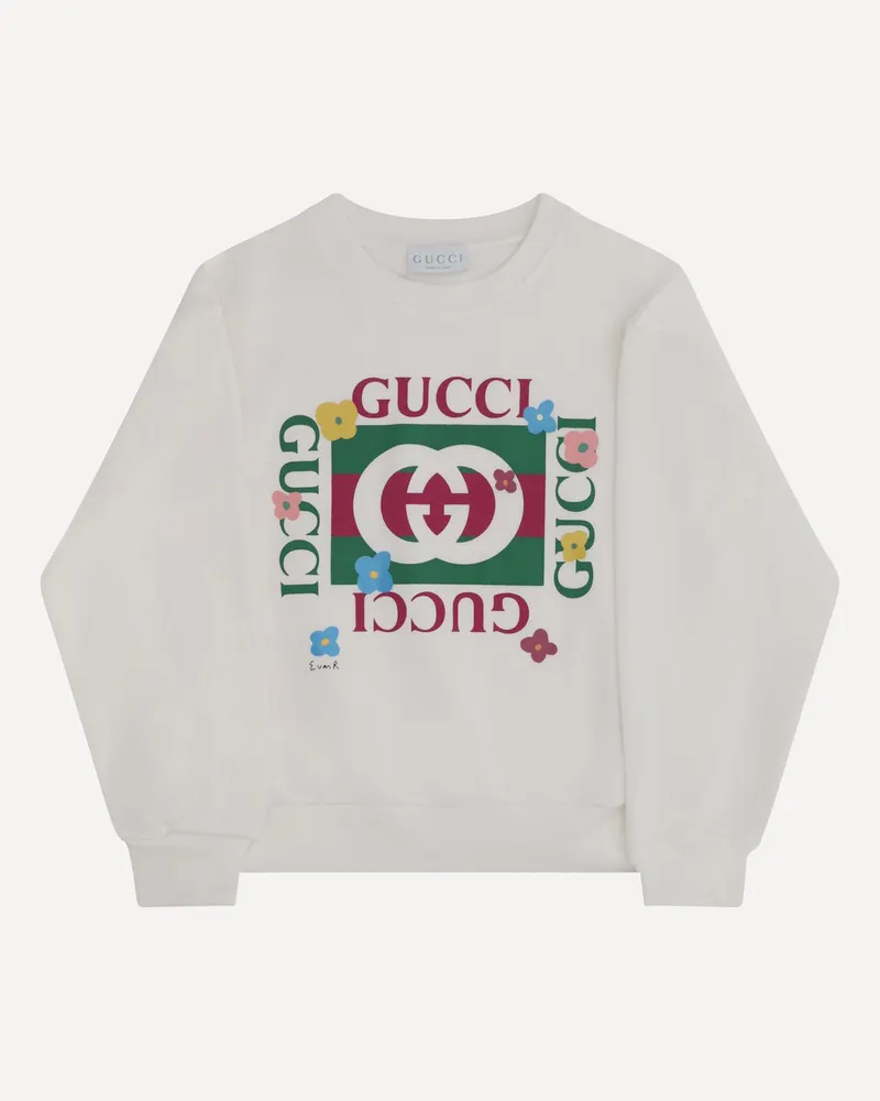 Gucci Sweatshirt for girl Girl White