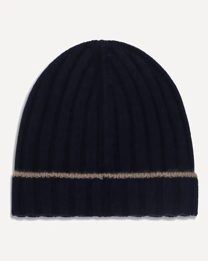 Brunello Cucinelli Beanie Hat Male Blue