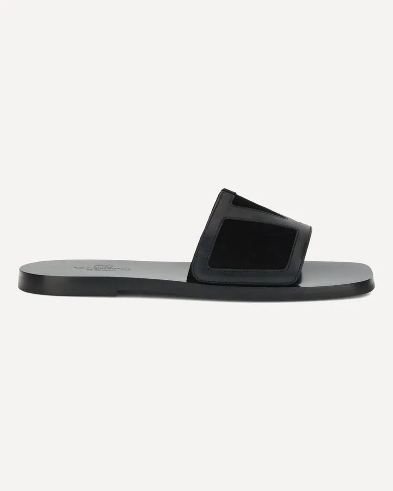 Valentino Garavani Viva Superstar Sandals Male Black
