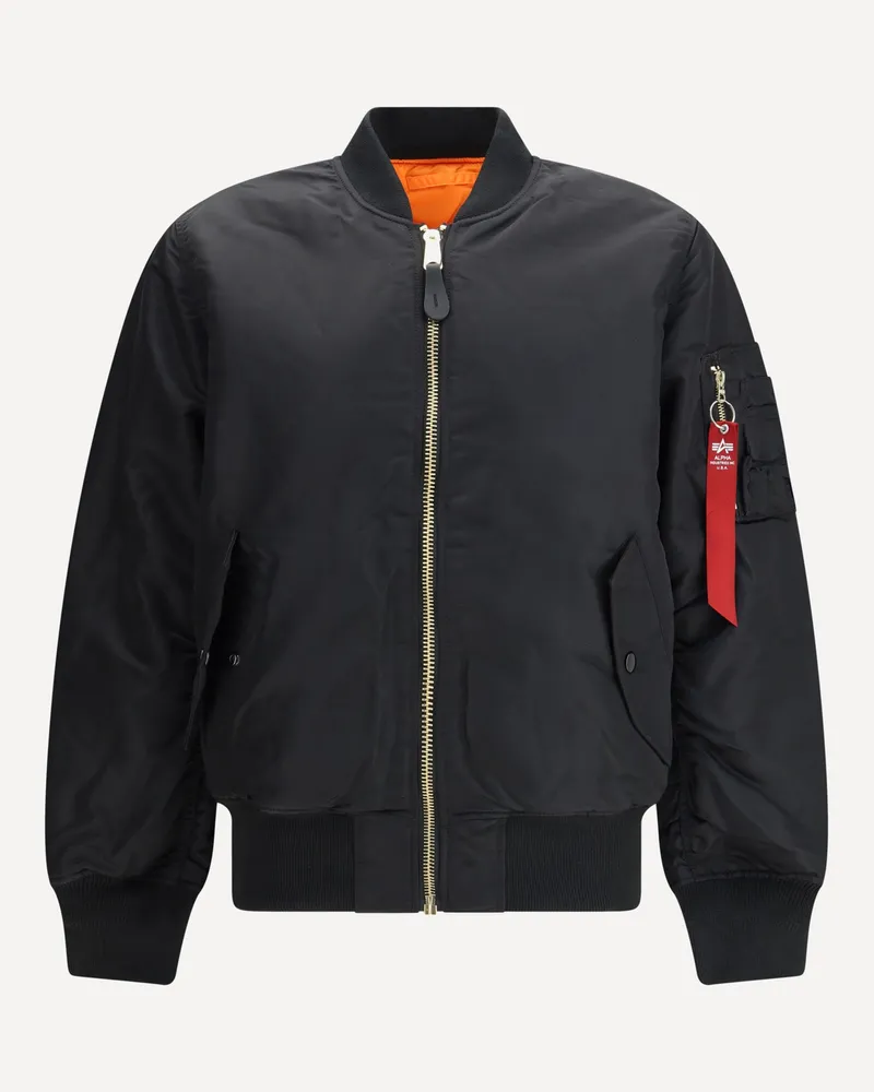 Alpha Industries MA-1 Heritage Bomber Jacket Male Black